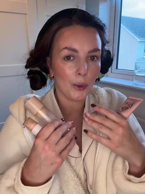 TikTok post by @hey.im_steph for HNB Cosmetics. Caption reads: [...] 3 fave everyday products I use ….. @HNB....