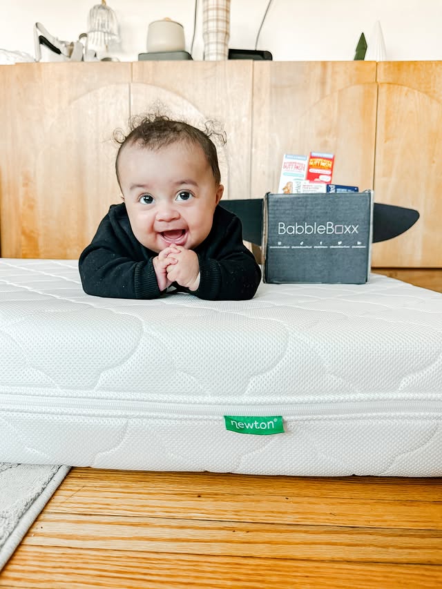 Instagram post by @mrscarr_ for BabbleBoxx. Caption reads: #ad As a new mom again for the 4th time there are....