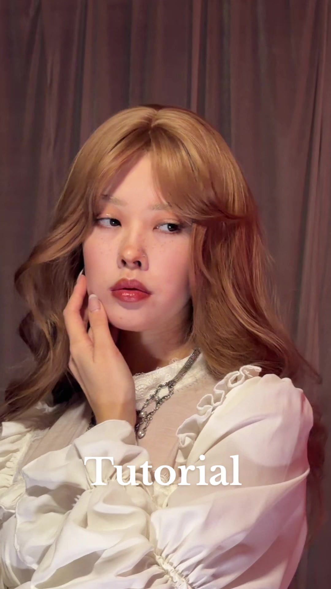 TikTok post by @xoanyvn for Flower Knows. Caption reads: Elizabeth Lavenza tutorial 🤍 Tysm @Flower Knows....