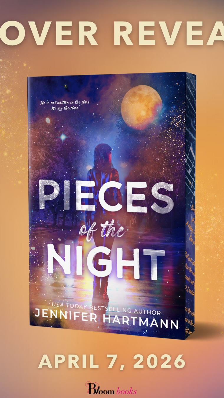 Instagram post by @author.jenniferhartmann for Bloom Books. Caption reads: We’re so thrilled to share the gorgeous cover of....