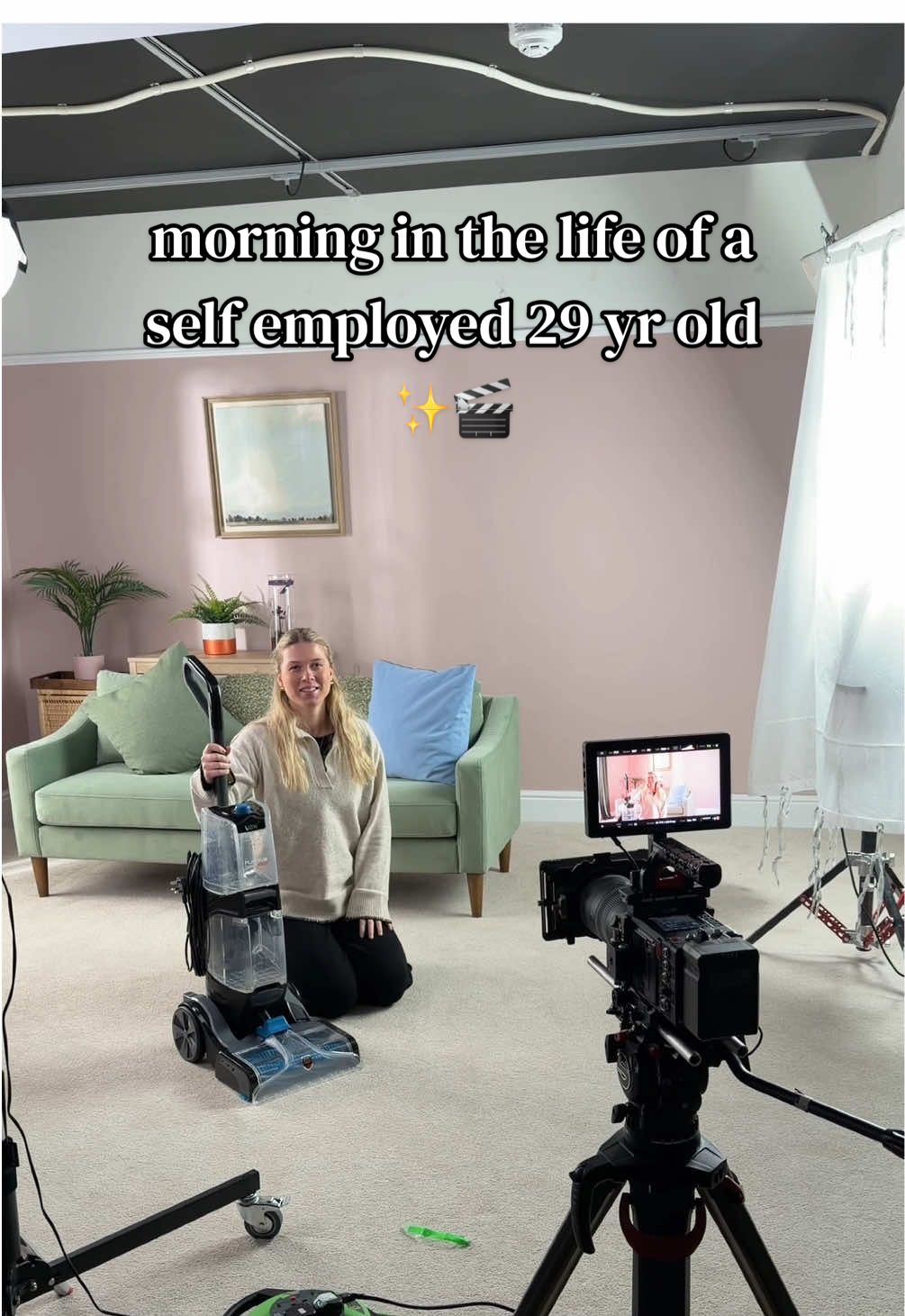 TikTok post by @lucykalice for Pixi Beauty. Caption reads: Did not think when I quit my corporate job that....