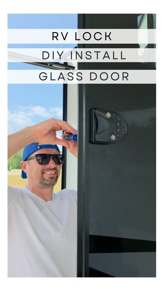 Instagram post by @boundlessbronnekes for RVLock. Caption reads: [...] up your SAFETY⚠️

We just installed the....