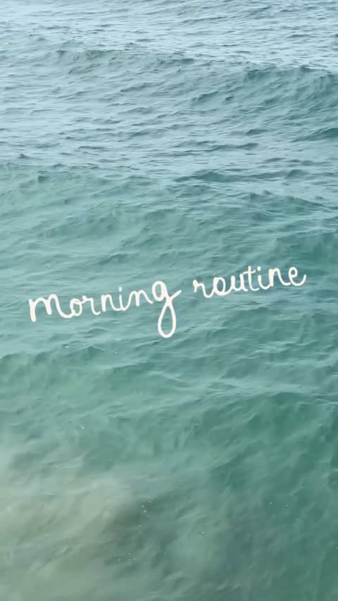 Instagram post by @ellamiller for Ka'Chava. Caption reads: [...] of the perfect morning routine ✨ @kachava....
