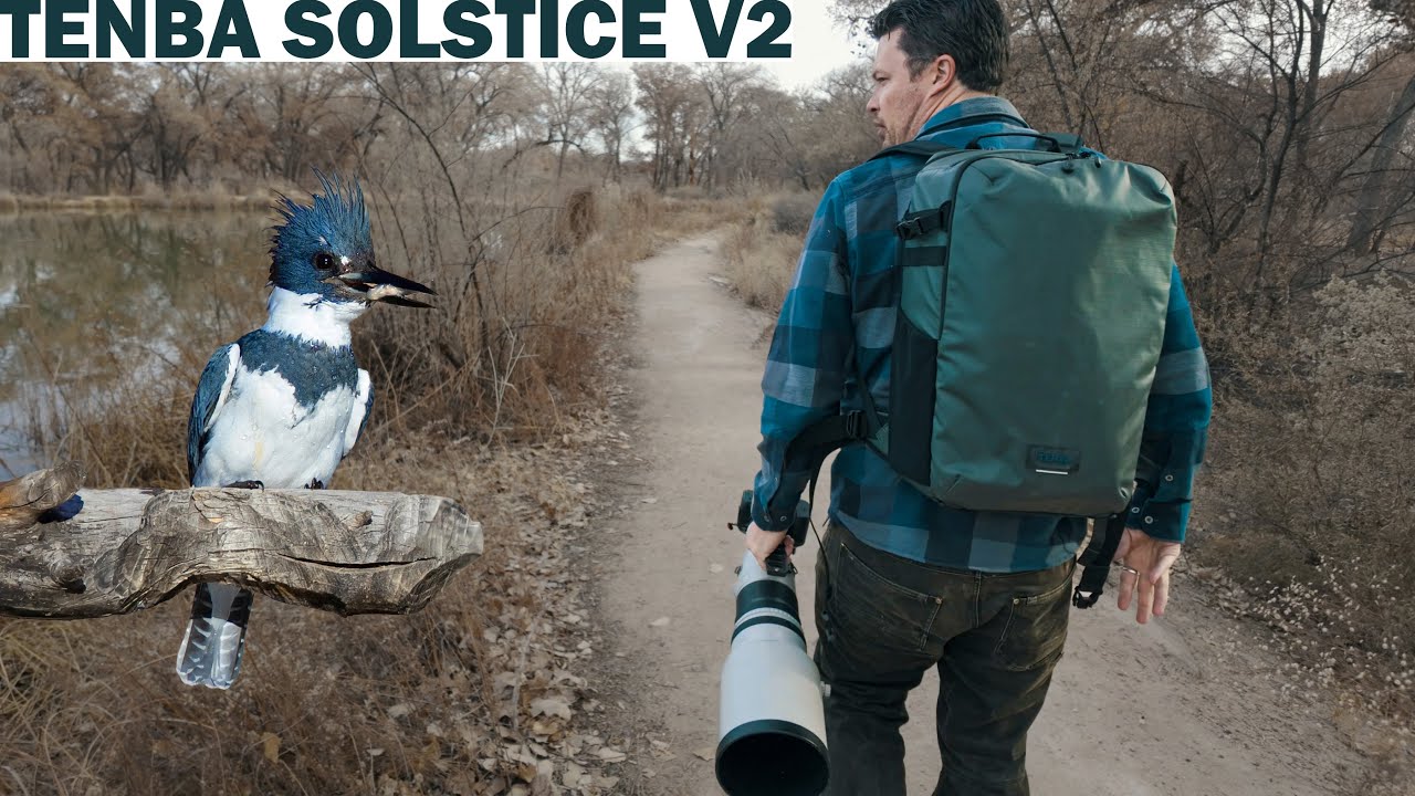 YouTube post by @BrentHall for iFootage. Caption reads: This bag punches way above it's class for wildlife....