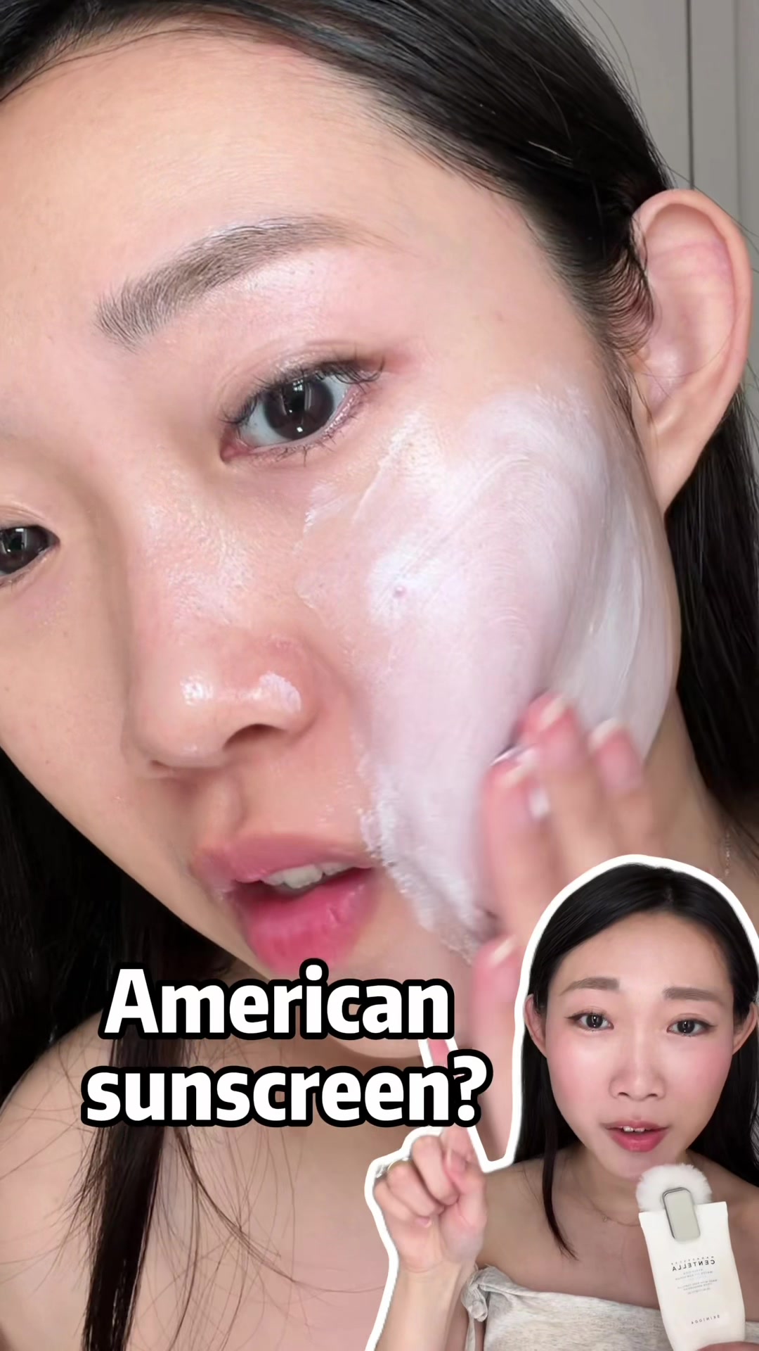 TikTok post by @claudiaashao for IUNIK. Caption reads: [...] $39 (valid for a month) product shown:....