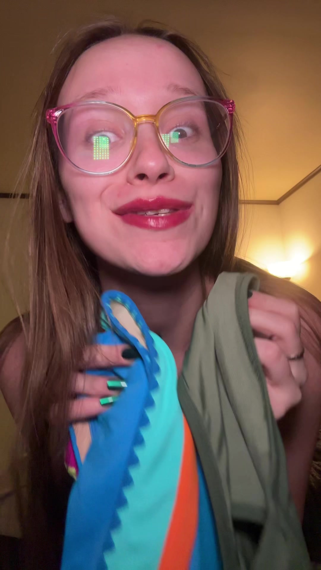 TikTok post by @snackdealerincrisis for Jellywood. Caption reads: [...] 130lbs! It fits perfectly. ✨✨✨✨✨✨✨✨✨✨....