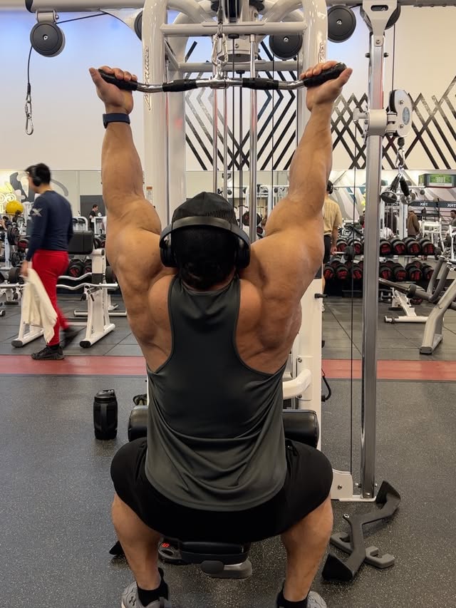 Instagram post by @hassan_mostafa92 for Jed North. Caption reads: Always listen to your body. Lately my workouts....
