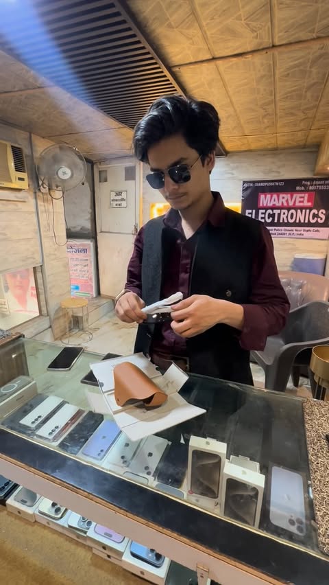 Instagram post by @amaan.uddin___official__ for Ray-Ban. Caption reads: Rayban meta glasses for me its also available....