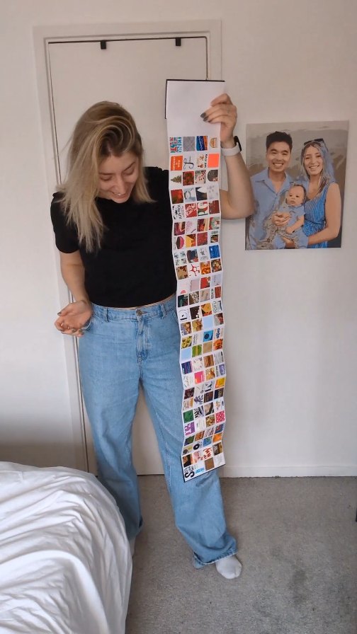 Instagram post by @todaysarahmade for AliExpress. Caption reads: [...] We've found a magnetic square cutter!!....