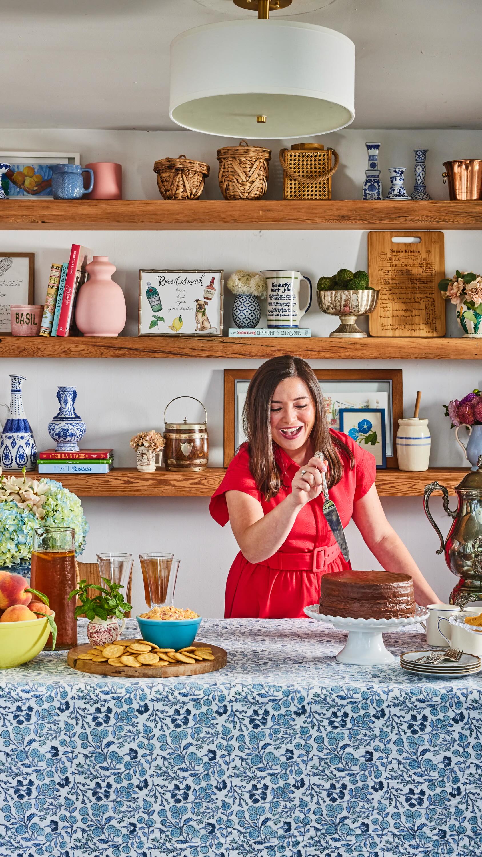 Instagram post by @ivyodom for Southern Living. Caption reads: Ivy’s first cookbook, “My Southern Kitchen,” hits....