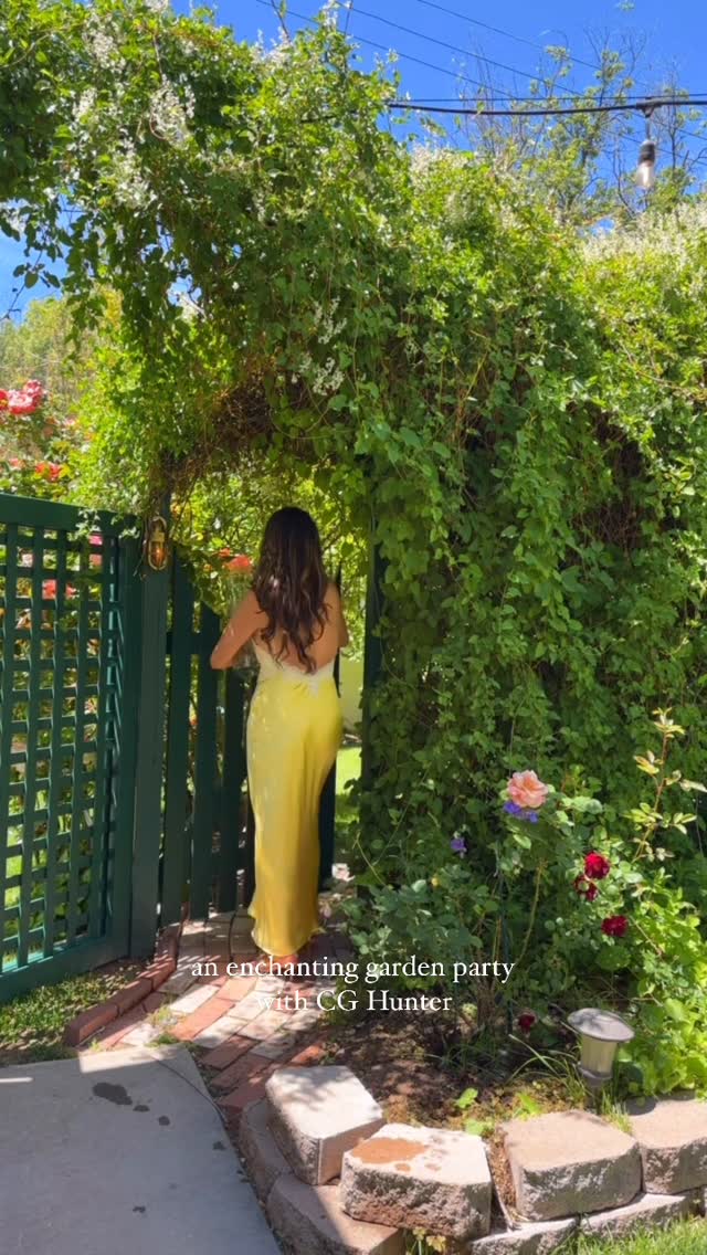 Instagram post by @nicholnaranjo for CG Hunter. Caption reads: [...] party with the loveliest items from....