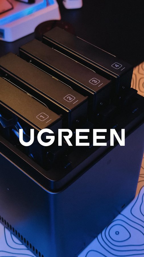 Instagram post by @deanwethers for Ugreen. Caption reads: [...] $10 every month for iCloud 🙅‍♂️ The....