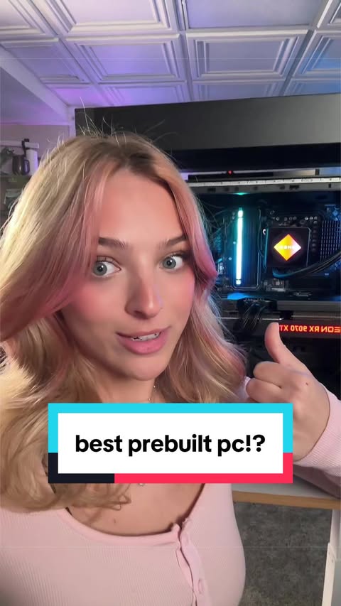 Instagram post by @lindseysznn for HyperX. Caption reads: [...] #TechTok #Omenmax45L #Windows11....