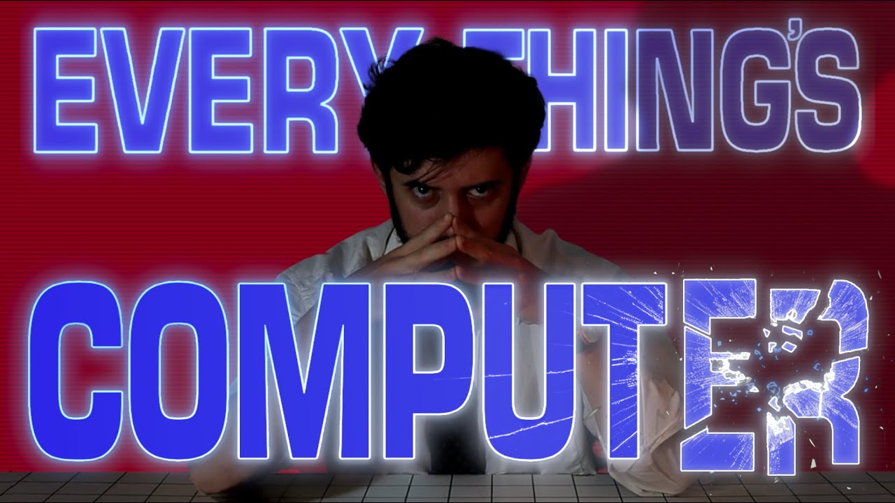 YouTube post by @WereInHell for The Verge. Caption reads: AI WEAPONS.