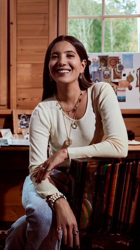 Instagram post by @noorfares for Sisley Paris. Caption reads: Tucked away in her cosy Switzerland home, Noor’s....