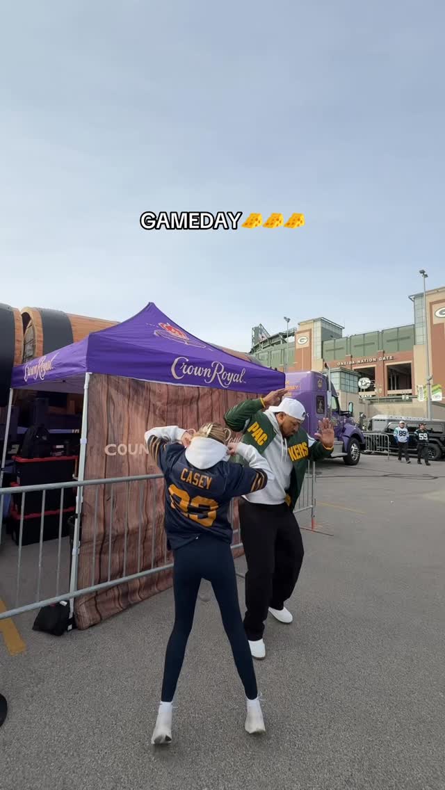 Instagram post by @kendall.casey for Crown Royal. Caption reads: [...] legal age

@packers @packersproshop....