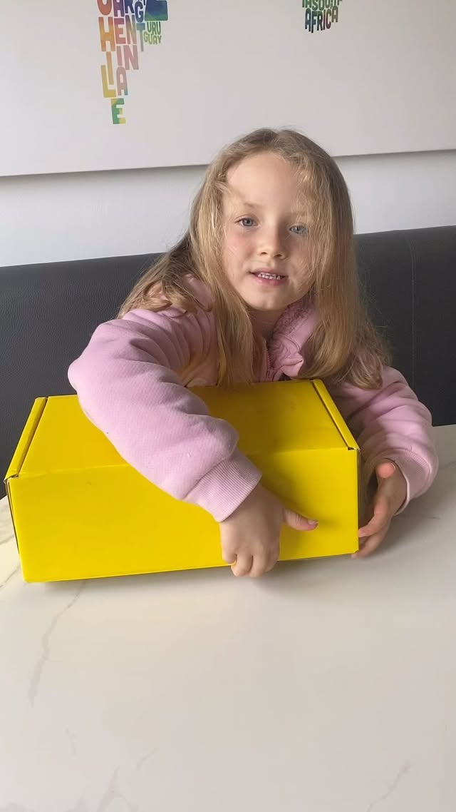 Instagram post by @xxgem_chloe_and_ruby_adventure for LankyBox. Caption reads: Lanky Box #ad Check out the new LankyBox toys with....