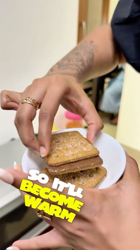Instagram post by @anjanagopakumar_ for Malkist Premium Crackers. Caption reads: Try these two ways to eat these crunchy,....