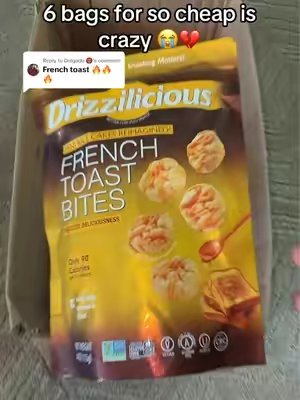 TikTok post by @castdeals for Drizzilicious. Caption reads: Replying to @Delgado 👹 DRIZZILICIOUS RICE CAKES....