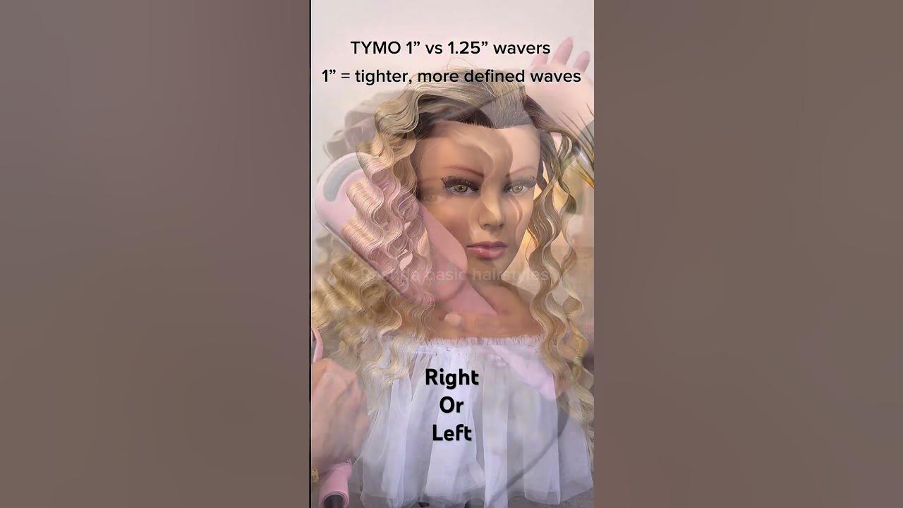 YouTube post by @rashdabushra8110 for TYMO Beauty. Caption reads: For waver use my discount code • #hairtutorial •....