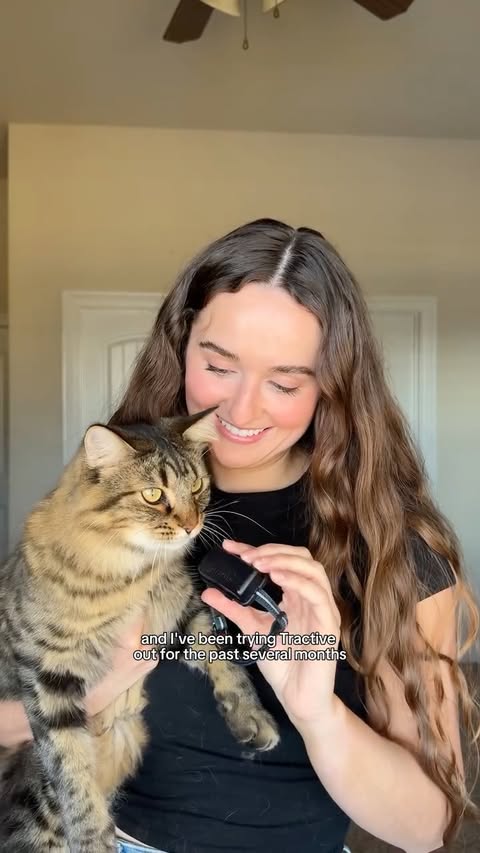 Instagram post by @mywildmeadows for Tractive. Caption reads: [...] hundreds of you recommended getting....