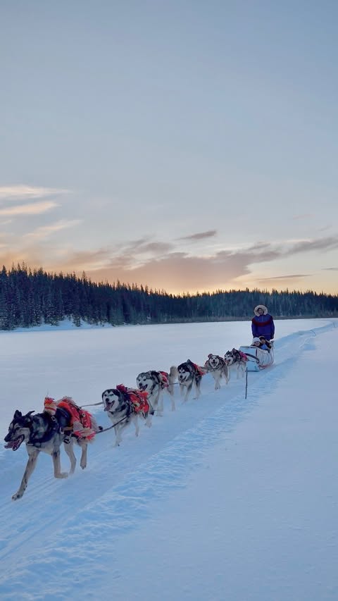 Instagram post by @itzeaglee for Travel Alberta. Caption reads: Ever wondered what there is to do in Northern....