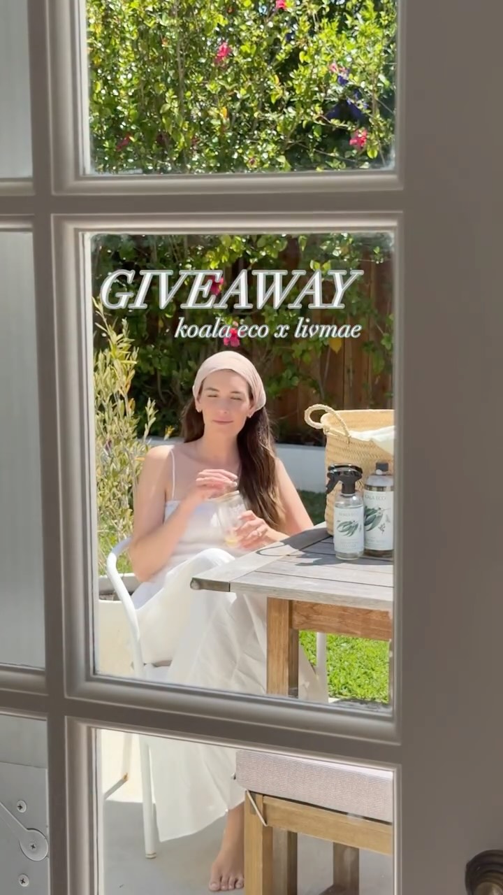 Instagram post by @livmae for Koala Eco. Caption reads: [...] one of my all time favorite brands,....