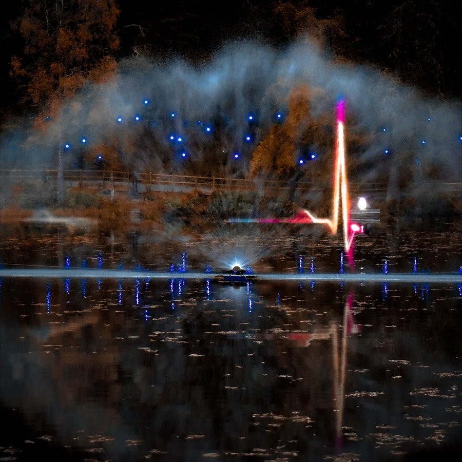 Instagram post by @thebabyandthehound for Regatta. Caption reads: A mesmerising light show and the most amazing....