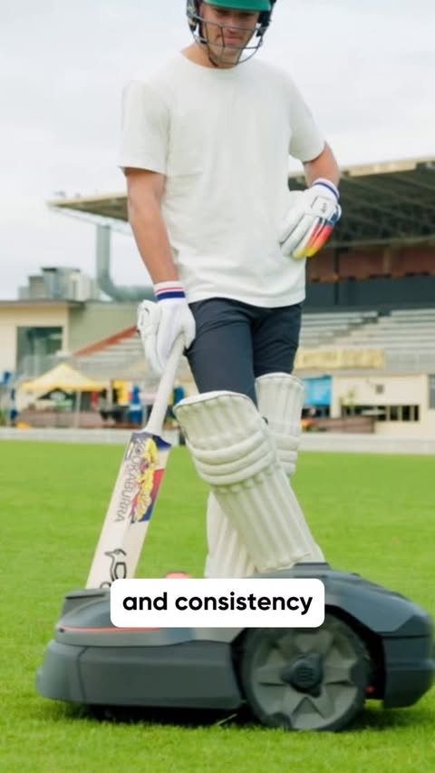 Instagram post by @alexcarey_5 for Husqvarna. Caption reads: [...] is one less thing to worry about.

My....