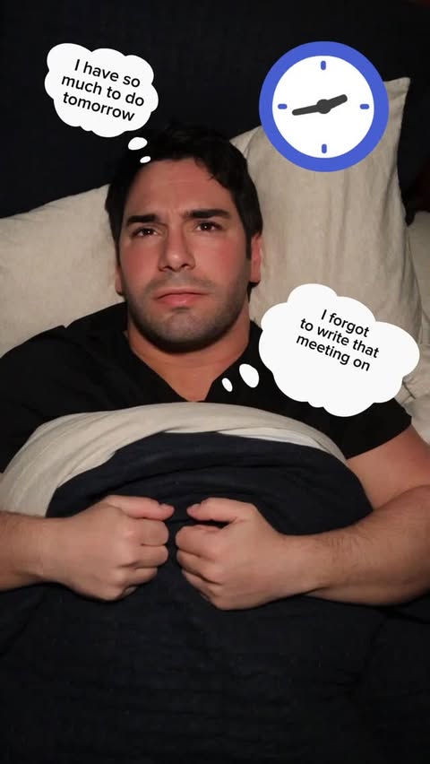 Instagram post by @tommybracco for Thorne. Caption reads: [...] year, I’m waking up refreshed thanks to....