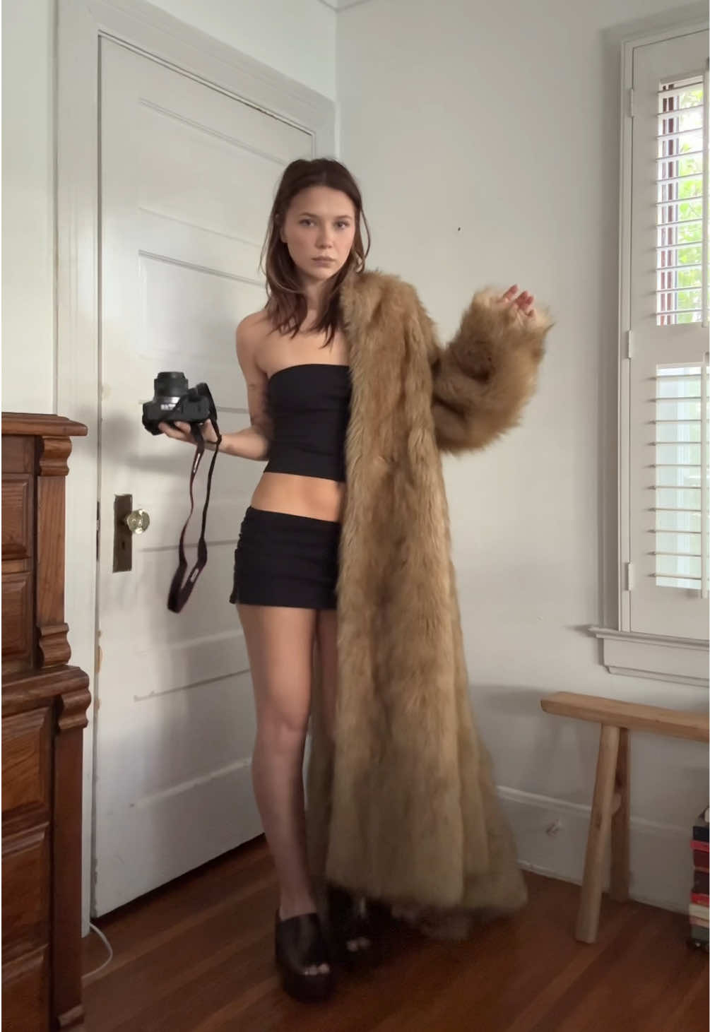 TikTok post by @jadennedwardsss for Shop Melissa. Caption reads: touches of brown for fall @Melissa Official....