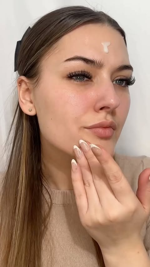 Instagram post by @leah.contentcreator for Bubble. Caption reads: [...] skincare routine has been upgraded with....