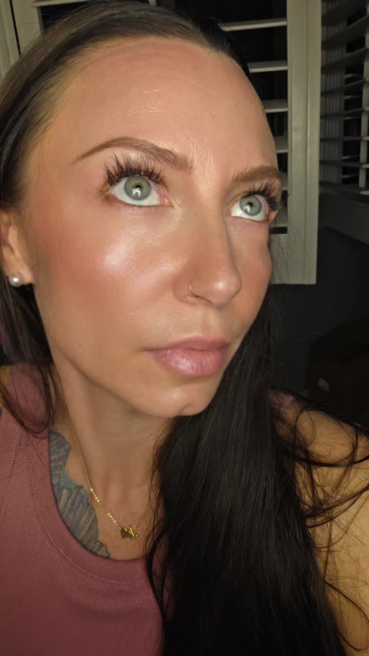TikTok post by @thedomesticedit for Feinner. Caption reads: These lashes don't even need words✨️ @feinner....