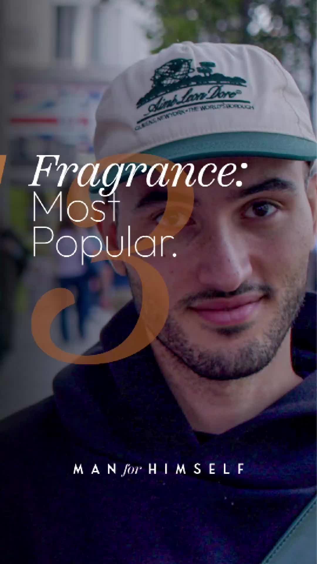 TikTok post by @manforhimself for Le Labo Fragrances. Caption reads: Starting our countdown... These are the most....