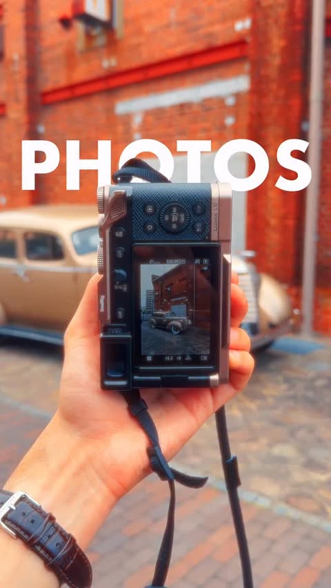 Instagram post by @futc.photography for LUMIX. Caption reads: Photos from the new @lumix L10 shot in Osaka,....