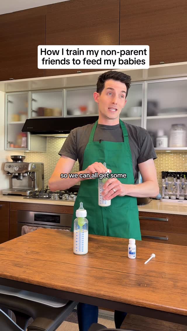 Instagram post by @matttolbert for Mommy's Bliss. Caption reads: [...] to a 5-star review from Cruz? @mommysbliss....