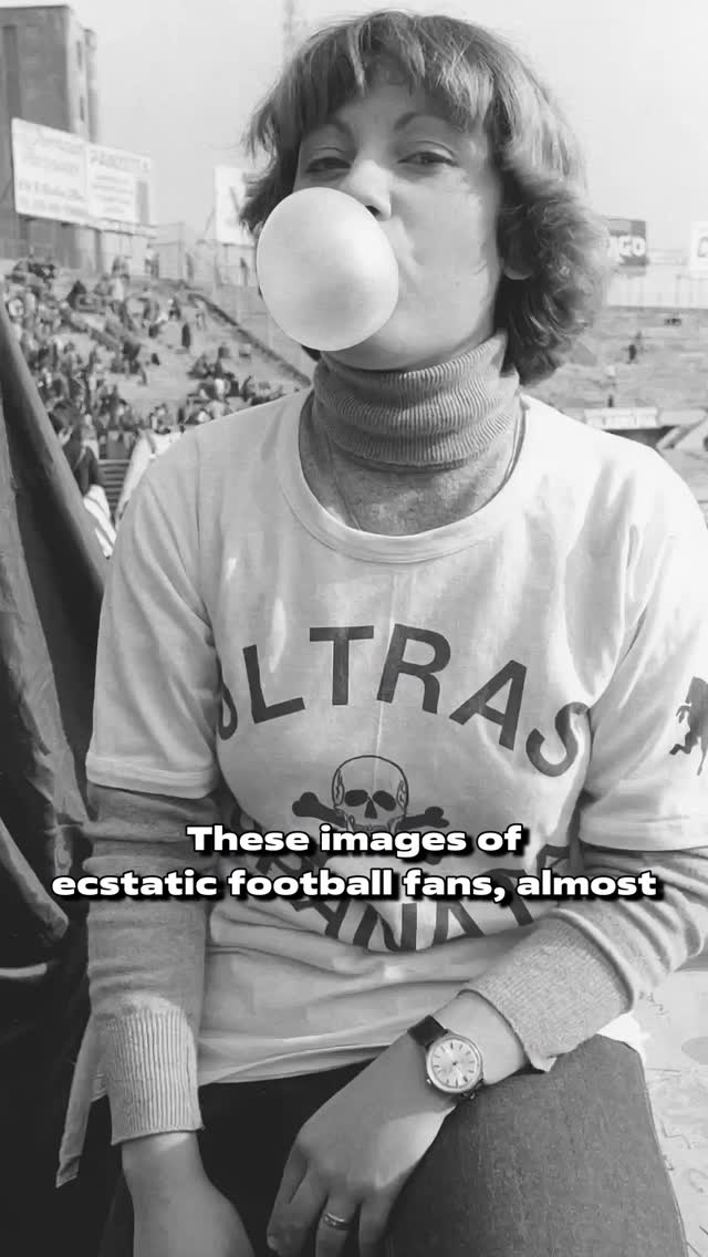 Instagram post by @ragazzi__di__strada for Copa90. Caption reads: Italian ultras of the 70s and 80s were....