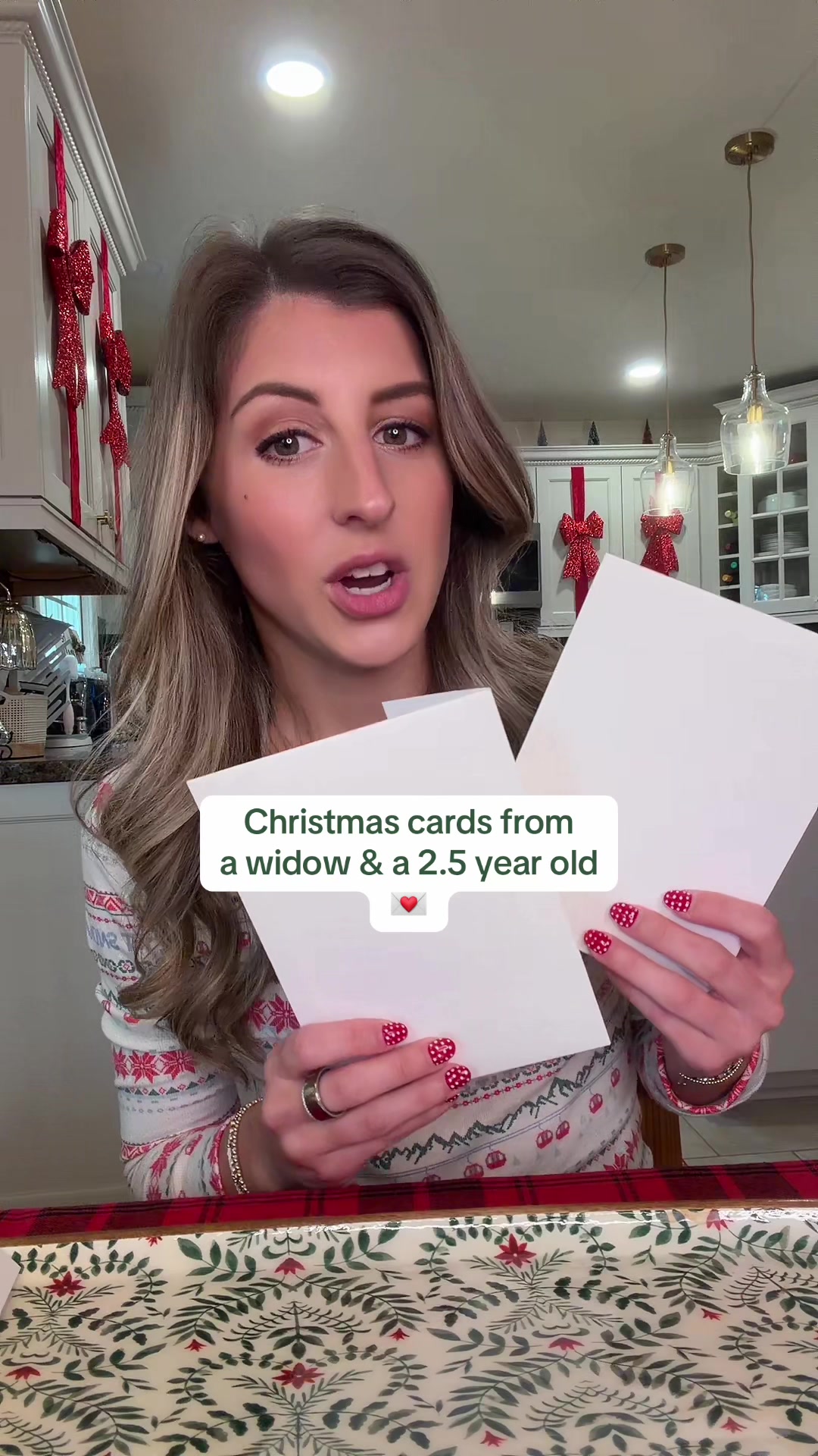 TikTok post by @cassmeyers11 for Mixbook. Caption reads: [...] holiday season🎄💌✨ Special thanks to....