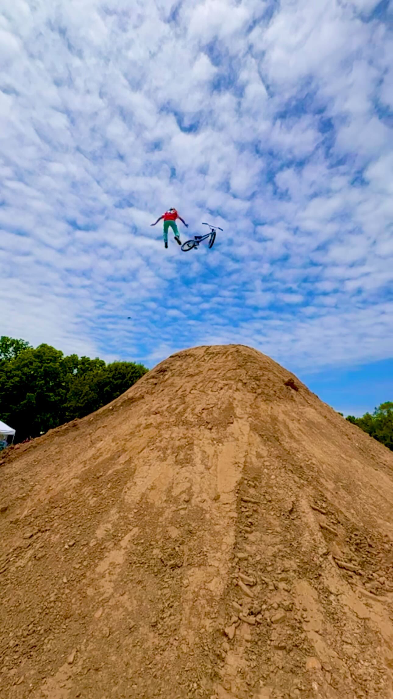 Instagram post by @huckkurinsky for Greenlight. Caption reads: The ultimate hype man @themajorbmx once again....