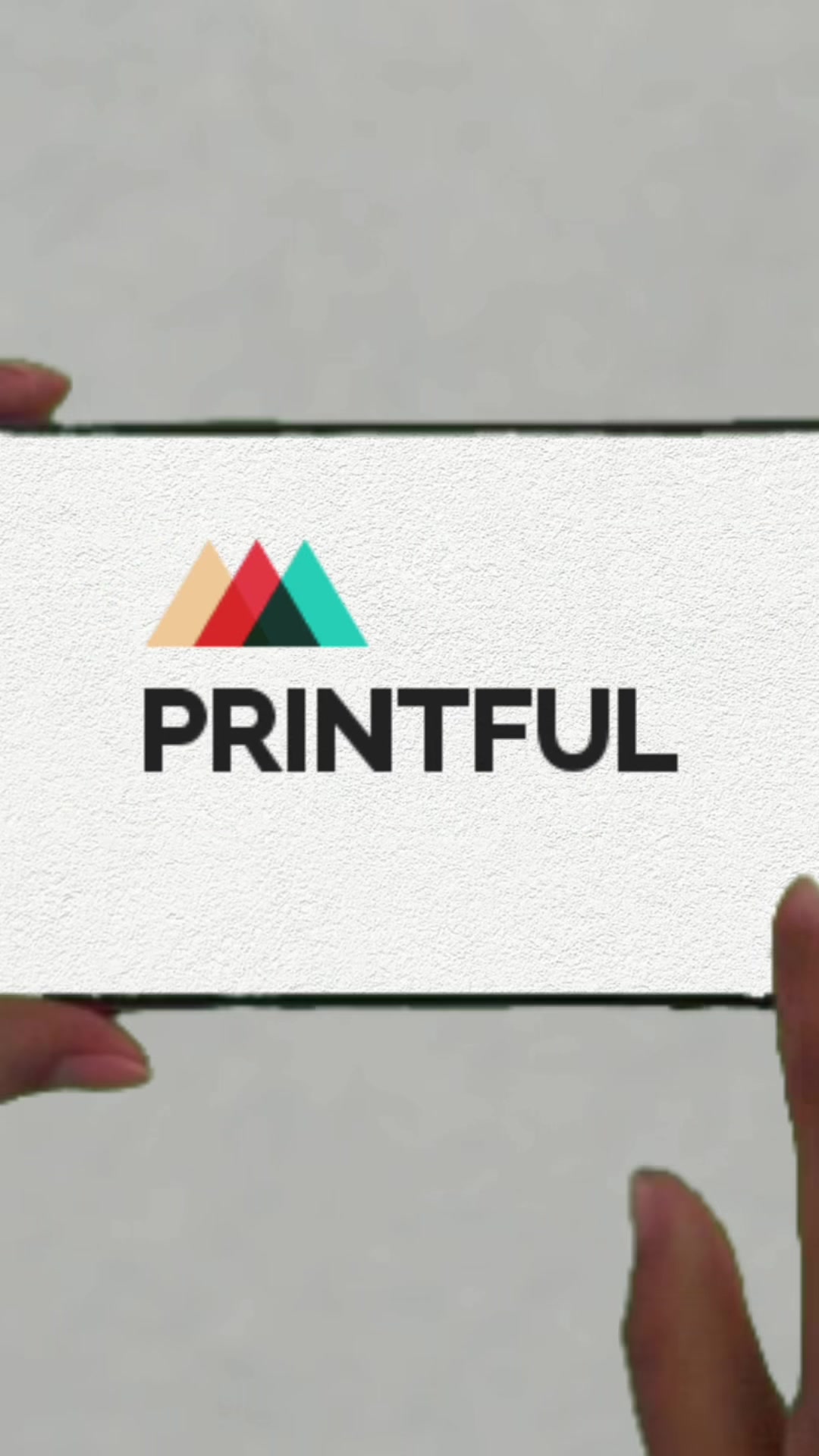 TikTok post by @criminal__acttv for Printful. Caption reads: All over printing available at @Printful #art....