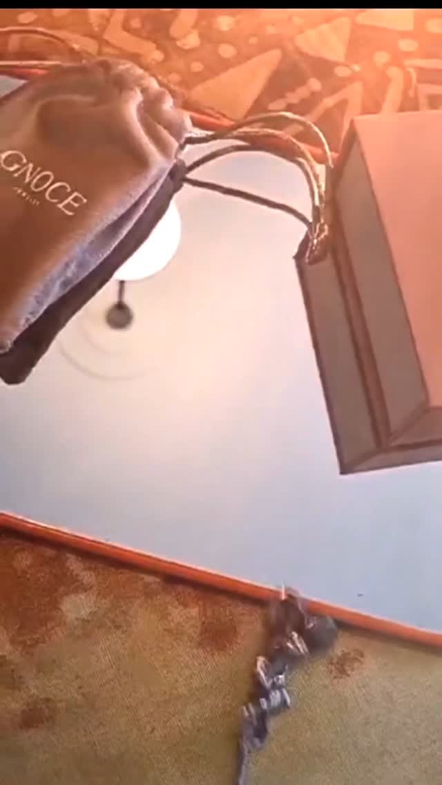 Instagram post by @_katalea_hyso for Gnoce Italia. Caption reads: ✨️ Bracelet from " @gnoce_italia @gnoceofficial....