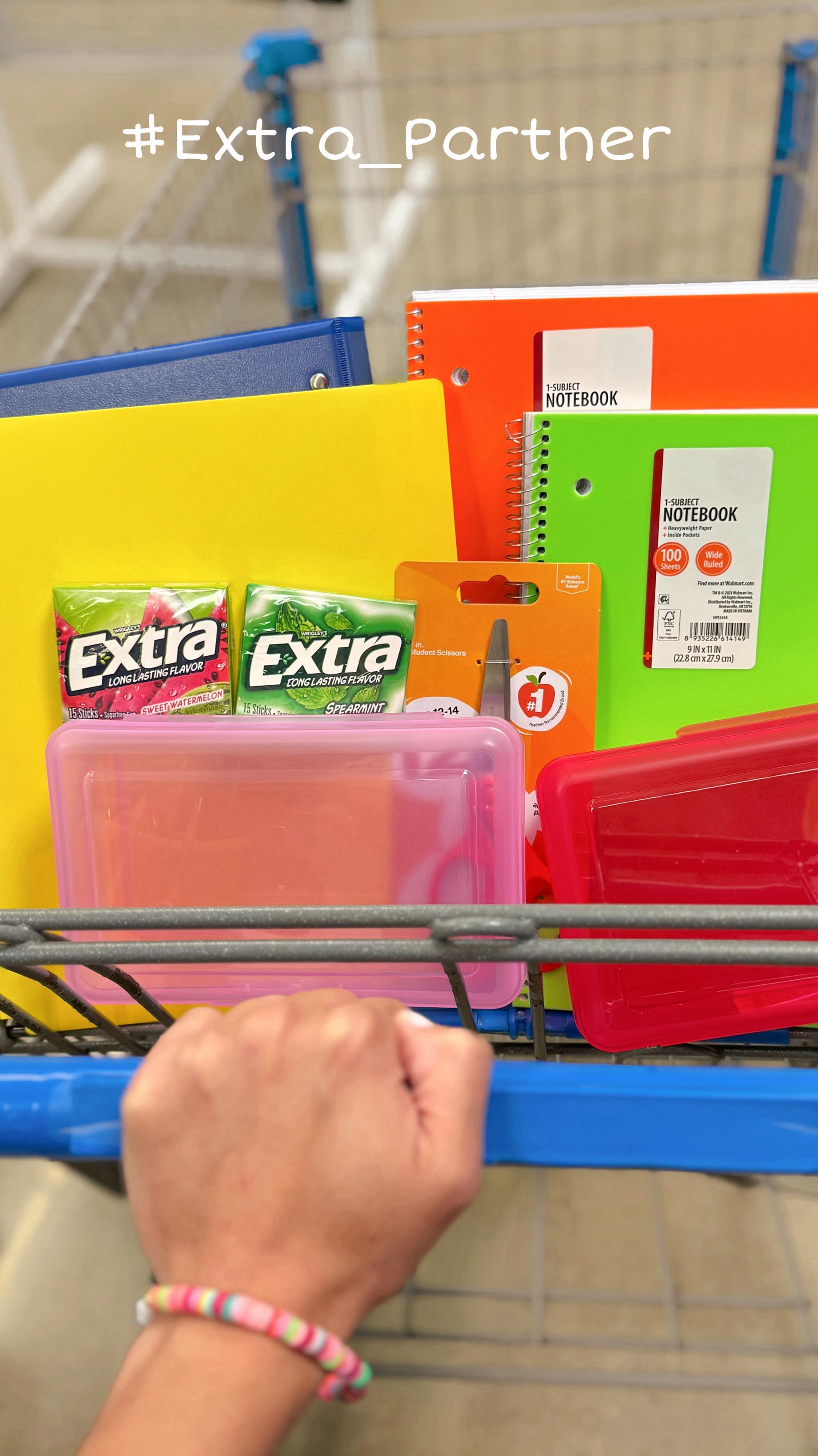 Instagram post by @dunnfamilyfun for EXTRA Gum. Caption reads: #Extra_Partner I can’t believe we’re already back....