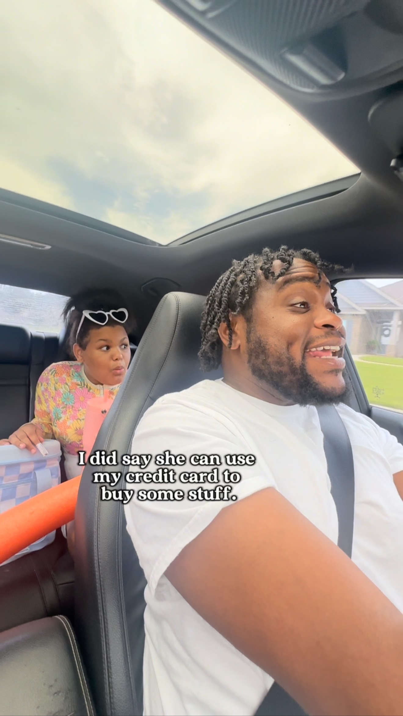 Instagram post by @princessdimccrearyy for ADT. Caption reads: #adtpartner #adtad We never have to worry with....