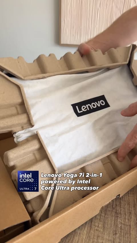 Instagram post by @mr.j.learning.space for Lenovo. Caption reads: Nothing short of impressed by the @lenovoanz Yoga....