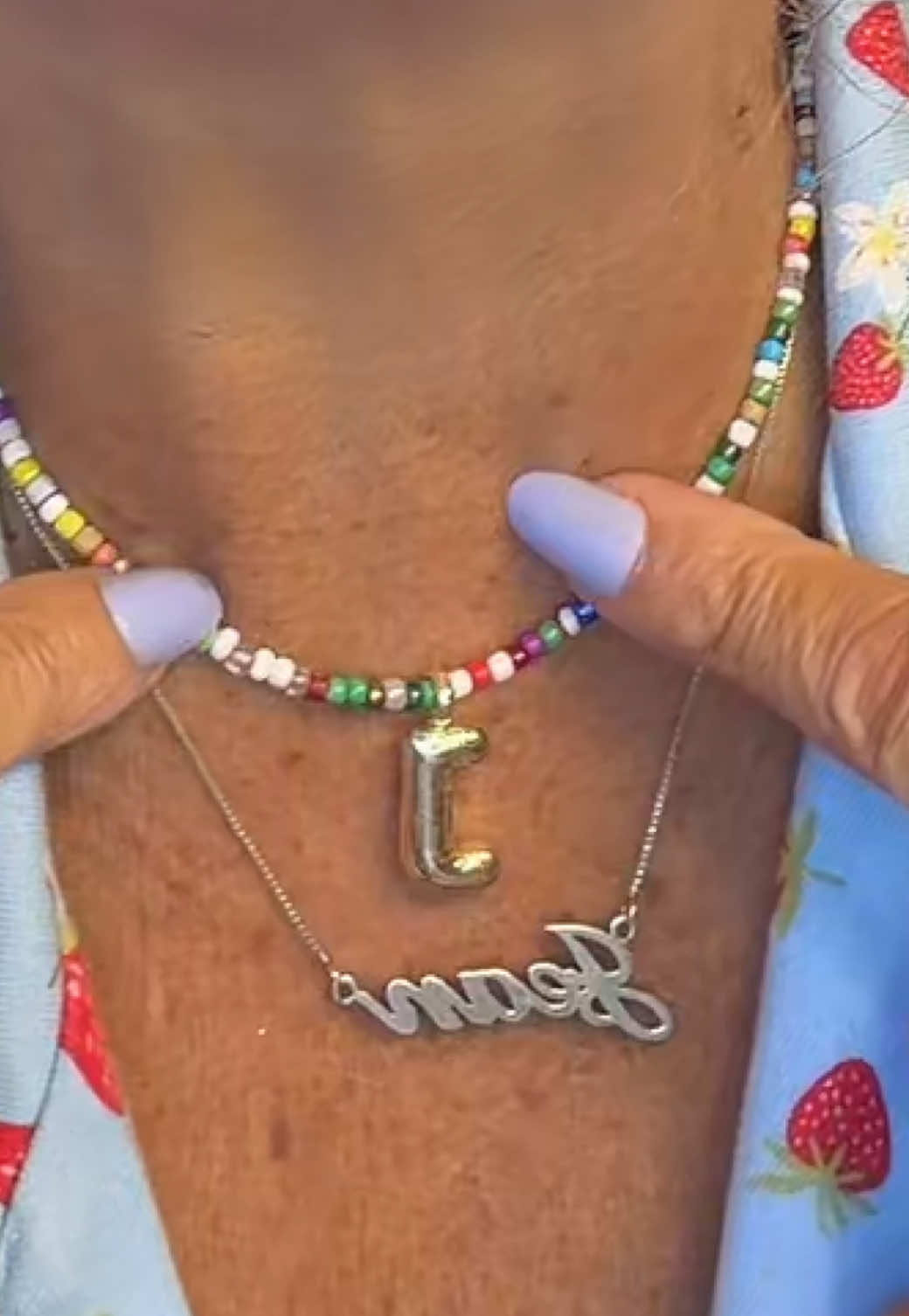 TikTok post by @jean.butler7 for VRIUA US. Caption reads: [...] Versatile Accessories summervibes @VRIUA US....