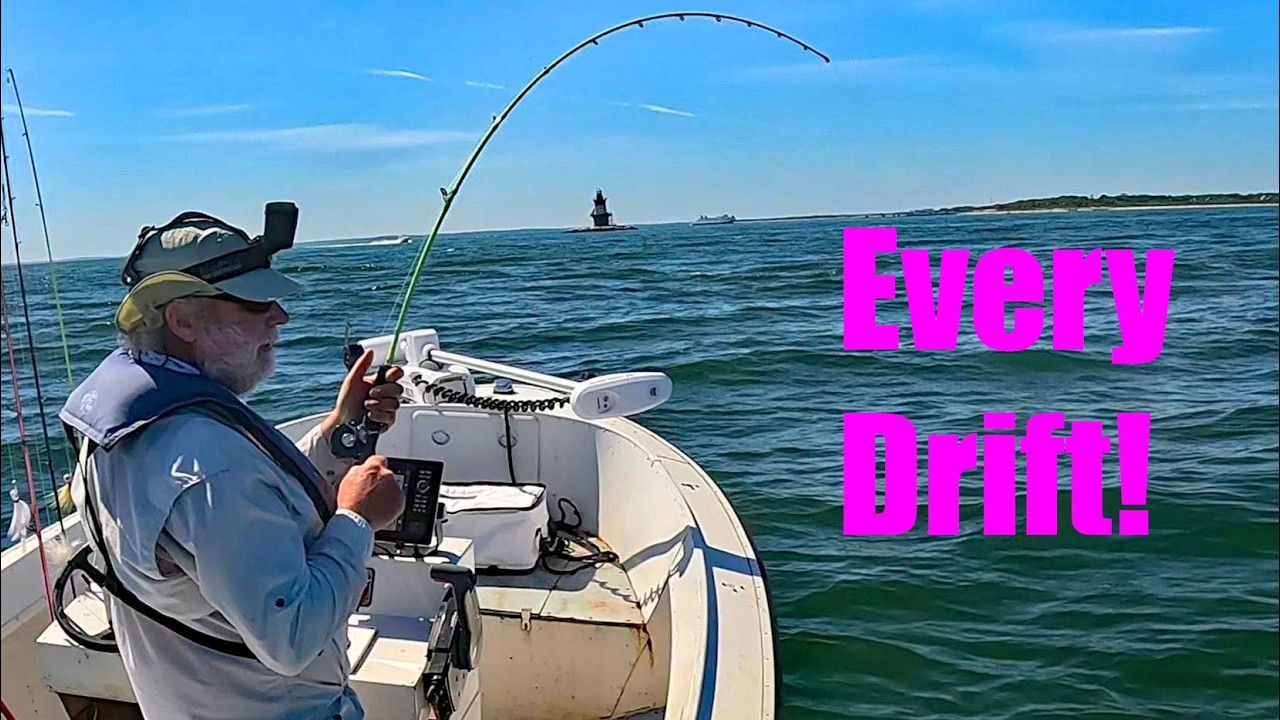 YouTube post by @JohnSkinnerFishing for LiTime. Caption reads: [...] Bag: (10% off with code JSF) Save 10% on....
