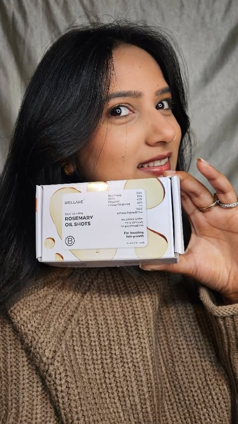 Instagram post by @shine_onn_girl for Brillare. Caption reads: [...] ka secret mil gaya! ✨ Say hello to BRILLARE....