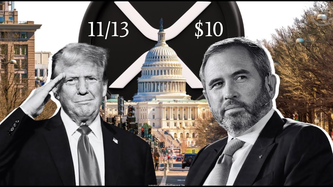 YouTube post by @TheBearableBull for Udemy. Caption reads: *11/13 IS THE LAST DAY BEFORE XRP CHANGES FOREVER....