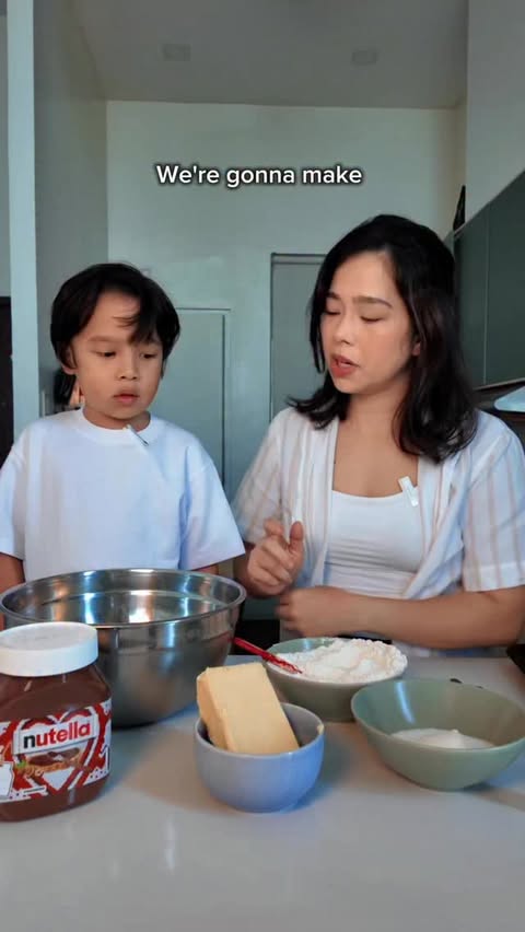 Instagram post by @saabmagalona for Nutella. Caption reads: Vito and I wanted to make a thoughtful Christmas....