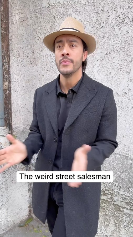 Instagram post by @vincentmarcus for Metro by T-Mobile. Caption reads: I need to find a different way home 🤣....